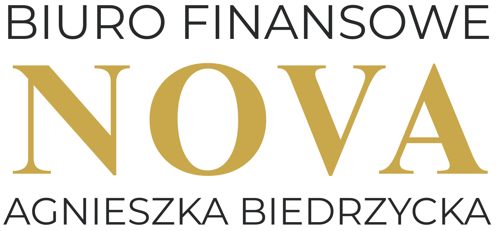 Logo Biuro Finansowe NOVA Agnieszka Biedrzycka – biuro rachunkowe Puławy
